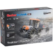 Fischertechnik Traktör Yapım Oyuncağı 58 Parça