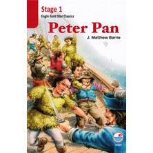 Engin Yayınevi Peter Pan (Stage 1) İngilizce Kitap Çocuklar İçin Eğlenceli Macera