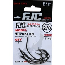 Fjc 4746 Suzuki Black Nikel Japon Levrek Iğnesi