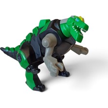 Hureggo Vintage Transformers Grimlock Figürü – Mcdonald's Happy Meal (2015-2016 Hasbro) – Nostaljik Koleksiyon Oyuncak - 15 cm