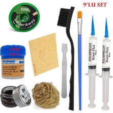 Smnr Mechanic Krem Lehim 183°C 42GR Havya Uc Temizleyici Flux Lehim Toplama 2uul-2,0mm Lehim Emme Teli SPATULA06