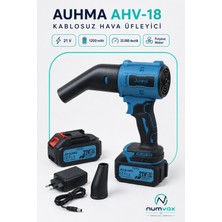 Auhma Mini Vantilatör 32W Güçlü Hava Üfleyici Taşınabilir Kullanım Için