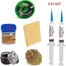 Smnr Mechanic Krem Lehim 183°C 42GR Havya Uc Temizleyici Flux Lehim Toplama 2uul-2,0mm Lehim Emme Teli  SETI1M10