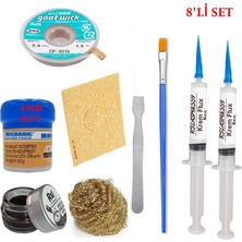 Smnr Mechanic Krem Lehim 183°C 42GR Havya Uc Temizleyici Flux Lehim Toplama Cp-3,5mm Lehim Emme Teli Spatula L02