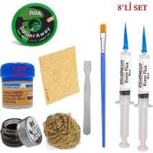 Smnr Mechanic Kremlehim 183°C 42GR Havya Uc Temizleyici Flux Lehim Toplama 2uul-2,0mm Lehim Emmeteli SPATULA05