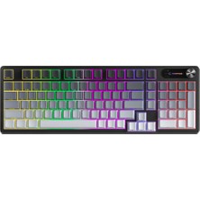 Rampage KB-R108 Gradient Membrane Rgb Siyah Kablolu Gaming Klavye