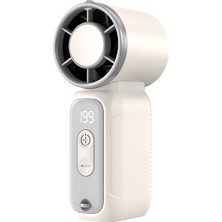 Phixi Phıxı Smart Mf2 500 Mah Dijital Göstergeli Şarjlı Taşınabilir Mini Fan
