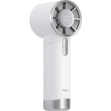 Phixi Phıxı Smart Mf6 199 Kademeli Dijital Göstergeli Şarjlı Taşınabilir Mini Fan