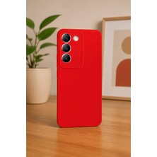 bbtech Vivo V30 Lite ile Uyumlu Kamera Korumalı Darbe Emici Ince Mat Dokulu Soft Silikon Yumuşak Esnek Kılıf