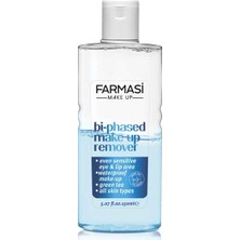 Farmasi Çift Fazlı Makyaj Temizleyici Tüm Cilt Tipleri İçin Hassas Temizlik Etkisi