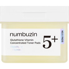 Numbuzin No.5+ Glutathione Vitamin Concentrated Aydınlatıcı 70'li Tonik Pedi