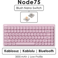 Nuphy NODE75 Tri-Mode Custom Mekanik Oyuncu Klavyesi