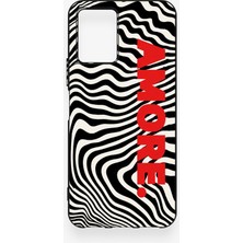 Vip Case Vivo Y21S Uyumlu Zebra Amore Desenli Silikon Kılıf