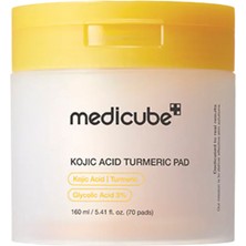 Medicube Kojic Acid Turmeric Pad Cilt Tonu Eşitleyici Tonik Ped 160 ml