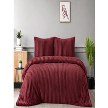 Yünteks Merinos Diamond Kürk Riva Desen Comforter Set, Çift Kişilik Yorgan Seti (220X240)