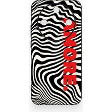 Vip Case Honor Magic 8 Lite Uyumlu Zebra Amore Desenli Silikon Kılıf