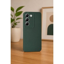 bbtech Vivo V30 Lite ile Uyumlu Kamera Korumalı Darbe Emici Ince Mat Dokulu Soft Silikon Yumuşak Esnek Kılıf