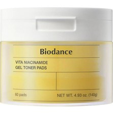 Biodance Vita Niacinamide Karma Ciltler Için Nemlendirici Tonik Ped