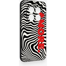 Vip Case Redmi Note 15 Pro 5g Uyumlu Zebra Amore Desenli Silikon Kılıf