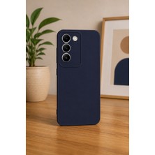 bbtech Vivo V30 Lite ile Uyumlu Kamera Korumalı Darbe Emici Ince Mat Dokulu Soft Silikon Yumuşak Esnek Kılıf