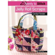 Search Press Jelly Roll Scraps (Twenty To Make) - Carolyn Forster Ciltsiz Normal Boyut İngilizce Basım 48 Sayfa