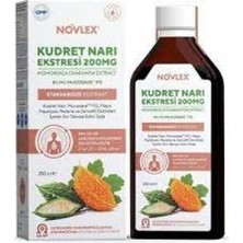 Novlex® Kudret Narı Ekstresi ve Mucosave Fg 250 ml Türkiye Menşeli Sıvı Takviye Edici Gıda