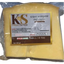Geleneksel Kars Eski Kaşar Peyniri Şirden Mayalı (1000 Gr)