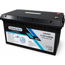 Peak Volt Lityum Lifepo4 12,8 V, 628 Ah Turbo Fast Charge Smart Bms, Profesyonel Akü -5 Yıl Garantili