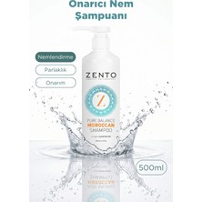 Zento Precıous Moroccan Onarıcı Nem Veren Saç Bakım Şampuan 500 ml