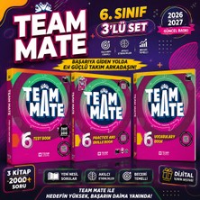 Team Elt Publishing 6. Sınıf Team Mate 3’lü Set – Test Book + Practice And Skills Book + Vocabulary Book | 2026-2027 Güncel Baskı