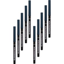 Avon Glimmersticks Pırıltılı Asansörlü Suya Dayanıklı Göz Kalemi Black Ice Onlu Set