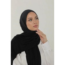 Flora Tekstil Penye Şal - Kadın Tesettür Jersey Hijab Lycra Shawl