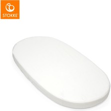 Stokke Sleepi V3 Lastikli Çarşaf, Beyaz (0-5 Yaş)