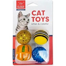 Nunbell Kedi Oyuncagı 4 Parça