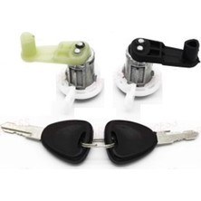 Kapi Kilit Şifre Takimi Sol-Sağ Anahtarli Renault Megane I, Scenic I 1.4 / 1.6 1.9 2.0 96-03 Hellux