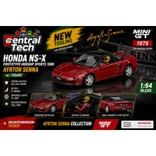 Mını Gt Mini Gt 1:64 Honda Ns-X Prototype 1989 Ayrton Senna Sürücü Figürlü MGT01075