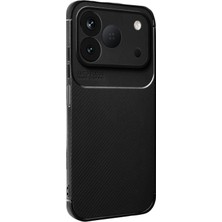 Uray Store Tecno Spark 50 4g Auto Focus Karbon Kapak - Siyah