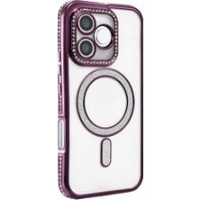 Uray Store Huawei Honor 600 Lite Joke Simli Magneticsafe Kılıf - Derin Mor