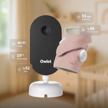 Owlet Dream Duo İkili Set Bebek Kamerası&Akıllı Çorap - Gül Kurusu
