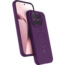 Uray Store Xiaomi Mi 17T Pro Regal Magsafe Standlı Kapak - Derin Mor
