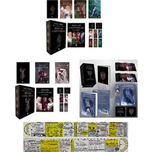 Dex Hepimiz Gökyüzü Olmak Istedik Özel Ciltli Kutulu Set / Krallar ve Soytarıları - Deliler ve Cellatlar - Efsaneler ve Lanetler + Özel Cetvel