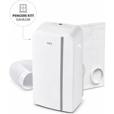 Kaira Mobil Klima (DPCY35BK) ve Pencere Kiti (DKM912K) Set