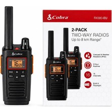 Aselsan RX380 Pmr El Telsizi (2'li Set)
