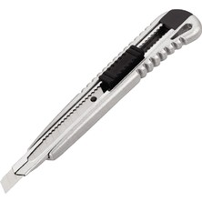 Kraf Dar Metal Gövdeli Maket Biçağı 665G Dayanıklı Malzeme ile 9mm Bıçak Genişliği