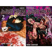 Gerekli Şeyler Yayıncılık Jujutsu Kaisen 2 ve Jujutsu Kaisen 15 (Gege Akutami)