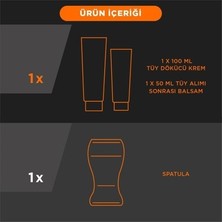 Hobibahçem Tüy Dökücü Krem Seti 100 + 50 ml Hızlı Etki
