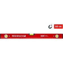 Rox 0349 Mıknatıslı Alüminyum Su Terazisi 60 cm