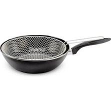 Hobibahçem 26NO Emaye Wok Kızartma Tavası