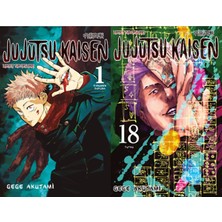Gerekli Şeyler Yayıncılık Jujutsu Kaisen 1 ve Jujutsu Kaisen 18 (Gege Akutami)
