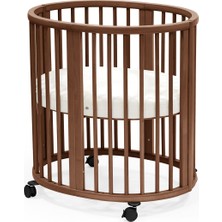 Stokke Sleepi Mini V3 Anne Yanı Beşiği, Warm Brown